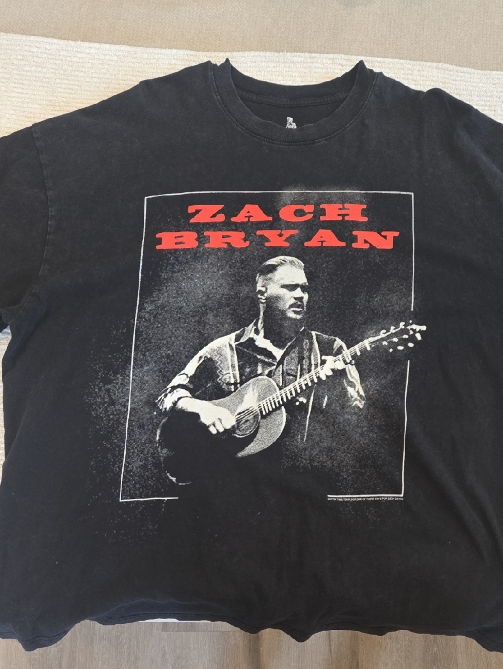 One Of These Days Zach Bryan Quittin Time 2024 Men's T-Shirt Graphic Black XXL